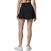 image:imageMarika Womens 15 Mari Pleated Flared Fit Tennis SkortTrue Black