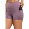 image:imageMarika Womens 3 Becca Hottie Pocket ShortBlack Plum