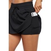 image:imageMarika Womens Anya Mesh Panel Active SkortBlack
