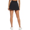 image:imageMarika Womens Anya Mesh Panel Active SkortBlack