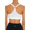 image:imageMarika Womens Johanna Molded Cup Seamless Sports Bra White Medium