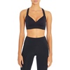 image:imageMarika Womens Johanna Molded Cup Seamless Sports BraBlackHeather Charcoal