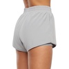 image:imageMarika Womens Lillian Asymmetrical Wrap Active SkortUltimate Grey