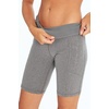 image:imageMarika Womens Odessa High Waist Tummy Control Bermuda Pocket ShortShortHeather Charcoal