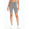 image:imageMarika Womens Odessa High Waist Tummy Control Bermuda Pocket ShortShortHeather Charcoal
