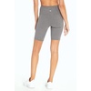 image:imageMarika Womens Odessa High Waist Tummy Control Bermuda Pocket ShortShortHeather Charcoal