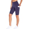 image:imageMarika Womens Olivia High Rise Tummy Control Bermuda ShortMidnight Blue