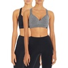 image:imageMarika Womens Johanna Molded Cup Seamless Sports BraBlackHeather Charcoal