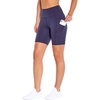 image:imageMarika Womens Lucy High Rise Tummy Control ShortMidnight Blue