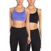 image:imageMarika Womens Mary Jane Low Impact Bra 2 PackBlue Iris
