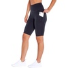 image:imageMarika Womens Olivia High Rise Tummy Control Bermuda ShortBlack