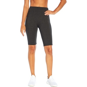 image:imageMarika Womens Becca High Rise Tummy Control Bermuda ShortHeathered Charcoal