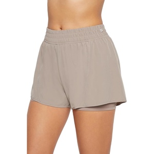 image:imageMarika Womens Ember Back Zippered Pocket Active ShortCinder