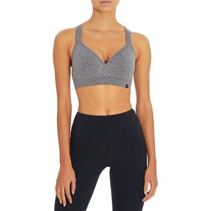 image:imageMarika Womens Johanna Molded Cup Seamless Sports Bra Heather Charcoal Large
