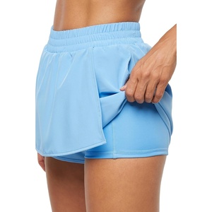 image:imageMarika Womens Lillian Asymmetrical Wrap Active SkortLittle Boy Blue
