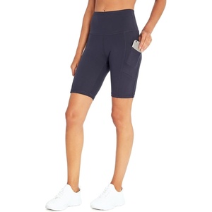 image:imageMarika Womens Odessa High Waist Tummy Control Bermuda Pocket ShortShortMidnight Blue
