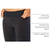 image:imageMarika Cameron High Rise Tummy Control LeggingBlack