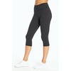 image:imageMarika Womens Carrie Slim Fit Capri LeggingHeather Charcoal