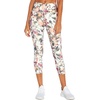 image:imageMarika Womens Carson High Rise Pocket Capri LeggingFestival Fuscia Watercolor Floral