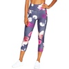 image:imageMarika Womens Carson High Rise Pocket Capri LeggingHeron Flora Collage