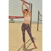image:imageMarika Womens Carson High Rise Pocket Capri LeggingOmbre Blue Deco Floral