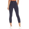 image:imageMarika Womens Drew High Waist Tummy Control MidCalf LeggingsMidnight Blue