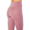 image:imageMarika Womens Ruby High Rise Side Pocket Capri LeggingDusky Orchid