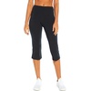 image:imageMarika Womens Zoey Tummy Control Capri LeggingBlack