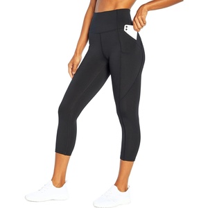 image:imageMarika Womens Carson High Rise Pocket Capri LeggingBlack