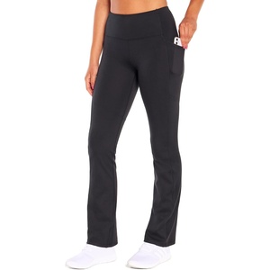 image:imageMarika Womens Della High Rise Pocket Bootcut PantBlack