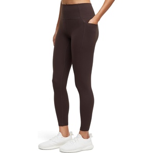 image:imageMarika Womens Interlock Easy Waist Kate LeggingBlack Coffee