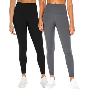 image:imageMarika Womens Olivia High Rise Tummy Control Legging2 Pack BlackTurbulence