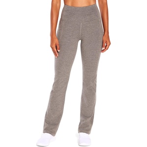image:imageMarika womens Sophia High Rise Tummy Control Bootleg LeggingHeather Black